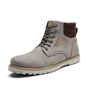 Light Grey Men's Waterproof Snow Boots